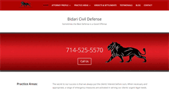 Desktop Screenshot of bidaricivildefense.com